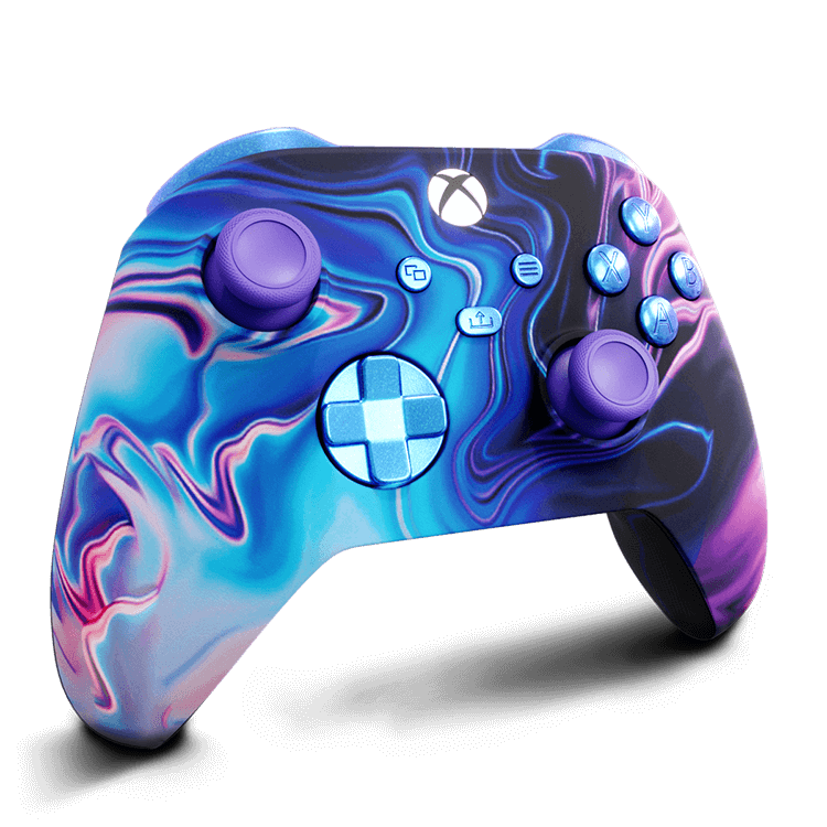 Anime Xbox Controller Shell, HD Png Download - 881x621 PNG - DLF.PT