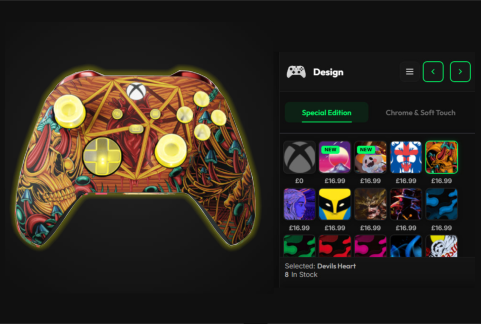 Xbox LED Edition Controller Builder